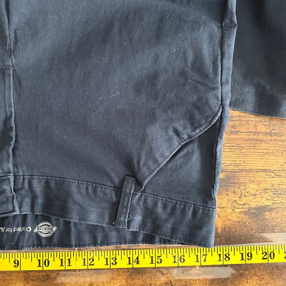 NWT Dickies Flex Twill Pants 16P Navy Relaxed Straight Leg Workwear Preppy - Picture 3 of 12